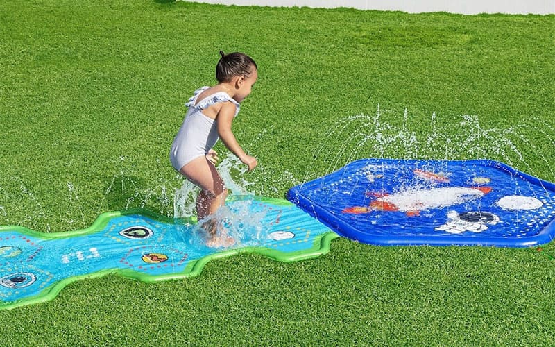 How to Set Up a Splash Pad on Uneven Ground Safely